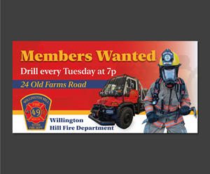 Graphic Design by Adi GFX for WILLINGTON HILL FIRE DEPARTMENT | Design: #32537767