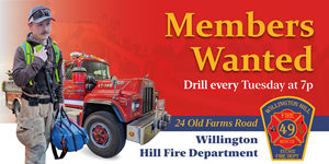 Graphic Design by Adi GFX for WILLINGTON HILL FIRE DEPARTMENT | Design: #32538935