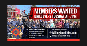 Graphic Design by Yash4 for WILLINGTON HILL FIRE DEPARTMENT | Design #32579311