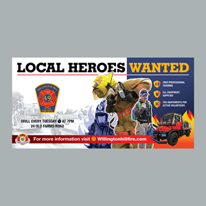 Graphic Design by nadhisa87 for WILLINGTON HILL FIRE DEPARTMENT | Design: #32584990