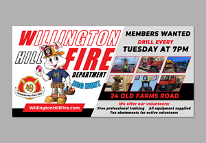 Graphic Design by LAXMI DESIGNHUB for WILLINGTON HILL FIRE DEPARTMENT | Design #32538806