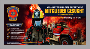 Graphic Design by Fine Graphics House for WILLINGTON HILL FIRE DEPARTMENT | Design: #32545136