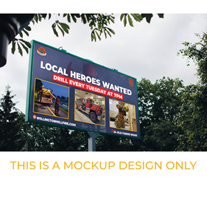 Grafik-Design von Gulsher für WILLINGTON HILL FIRE DEPARTMENT | Design: #32550815