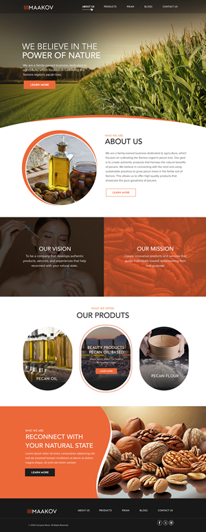 Web Design by pb for this project | Design: #32540436