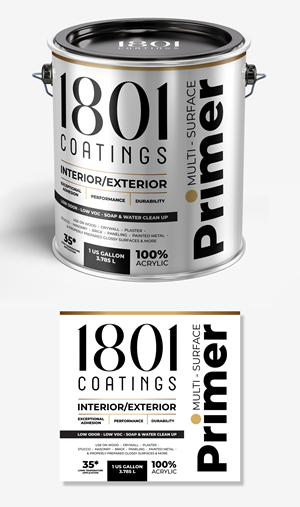 Need Primer (paint) Label Design