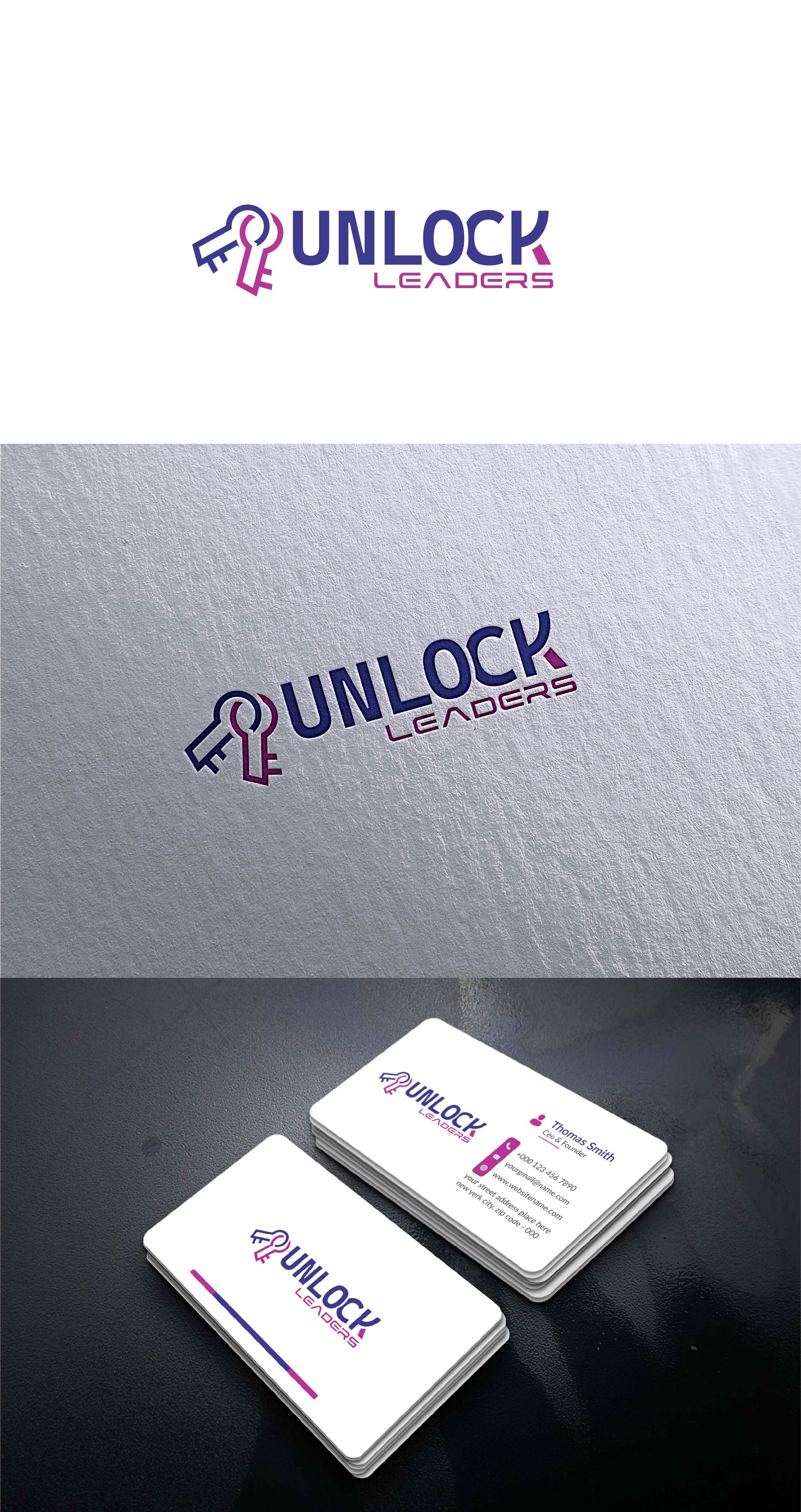 Diseño de Logo por UMBRA Designs para Unlock Leaders | Diseño #32541896
