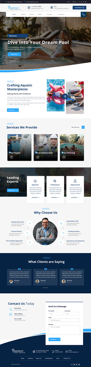 Web Design by Andrew Asiimwe for ONEELEVEN | Design: #32588080