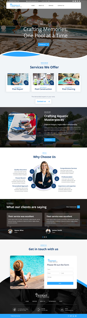 Web Design by Andrew Asiimwe for ONEELEVEN | Design: #32588095