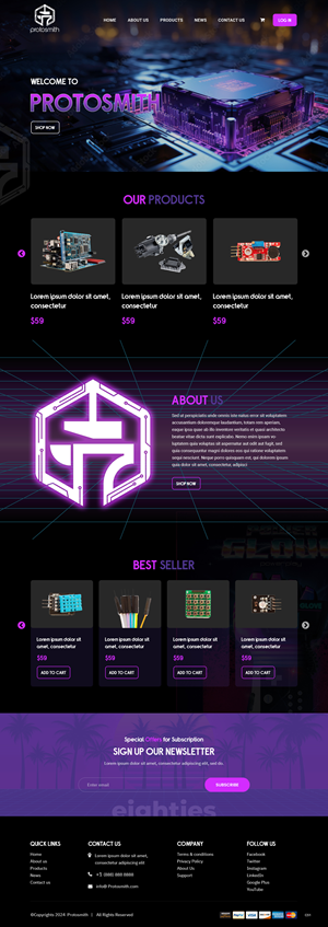 Web Design by pb for this project | Design #32548744