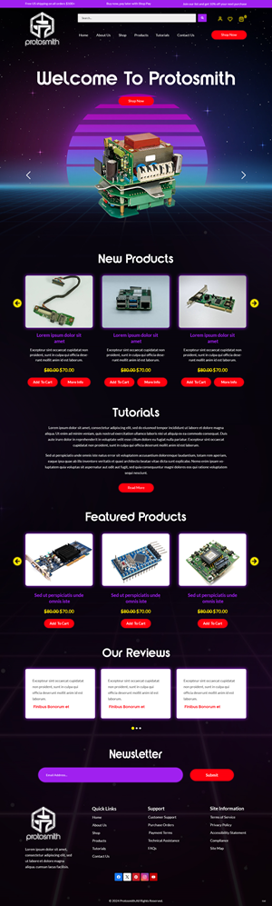Web Design by pb for this project | Design: #32548753