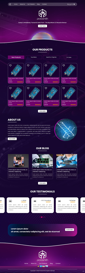 Web Design by pb for this project | Design: #32548756