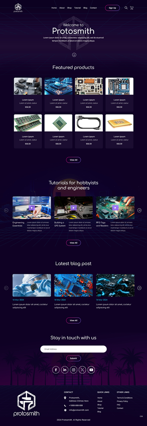 Web Design by pb for this project | Design: #32555905