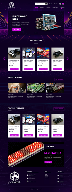 Web Design by pb for this project | Design: #32555918