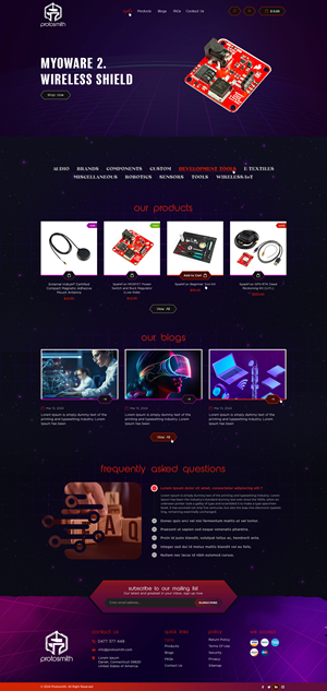 Web Design by Ved Web Services for this project | Design #32554895