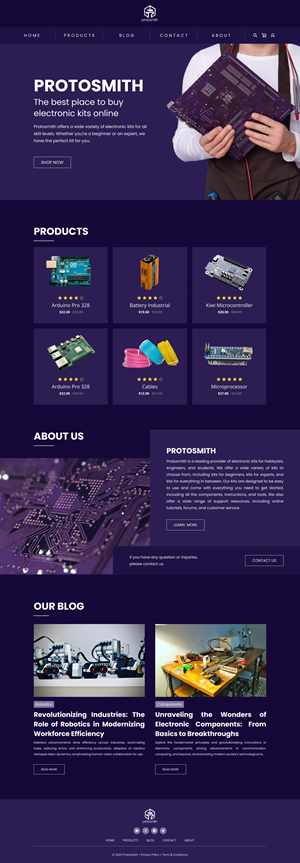 Web Design by Taufik H for this project | Design: #32552972