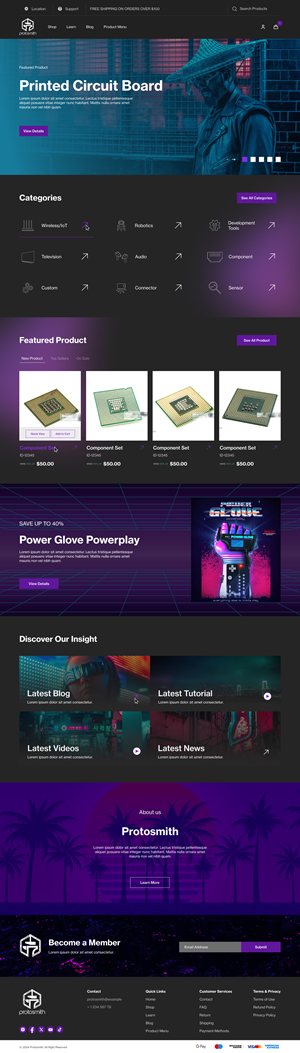 Web Design by Taufik H for this project | Design: #32553058