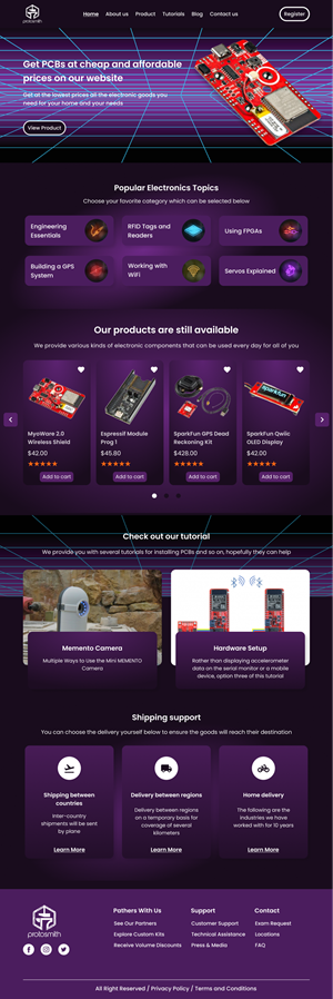 Web Design by Taufik H for this project | Design: #32553096