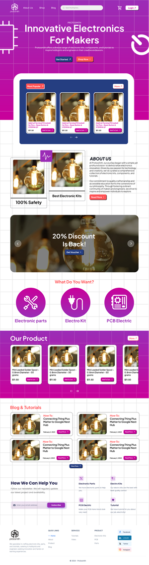 Web Design by Taufik H for this project | Design: #32553232
