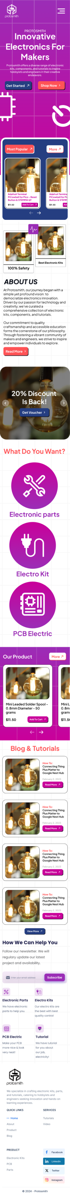 Web Design by Taufik H for this project | Design #32553233