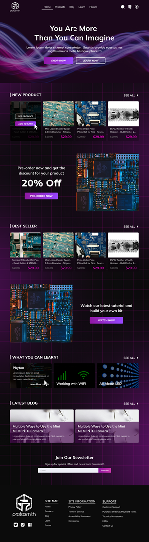 Web Design by Taufik H for this project | Design: #32553266