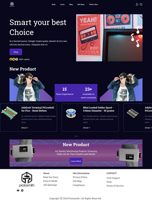 Web Design by Taufik H for this project | Design: #32553279