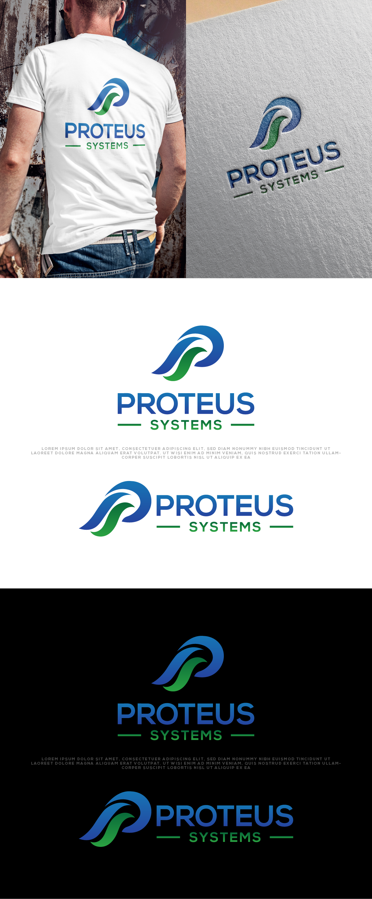 Logo Design by AlphabetZero.co.uk for Proteus Systems | Design #32571393