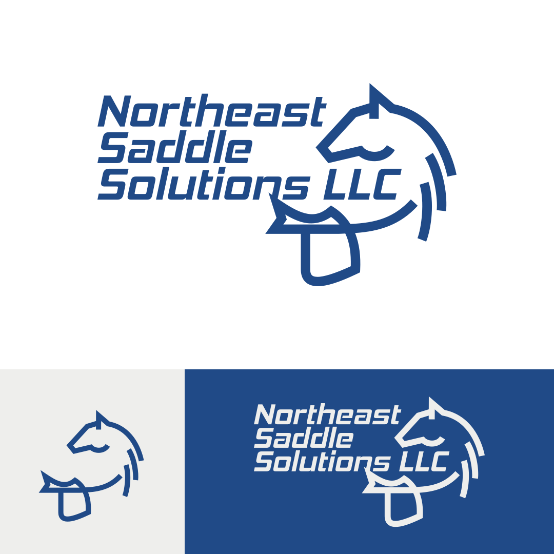 Logo-Design von FrPrstyo für Northeast Saddle Solutions LLC | Design #32558559
