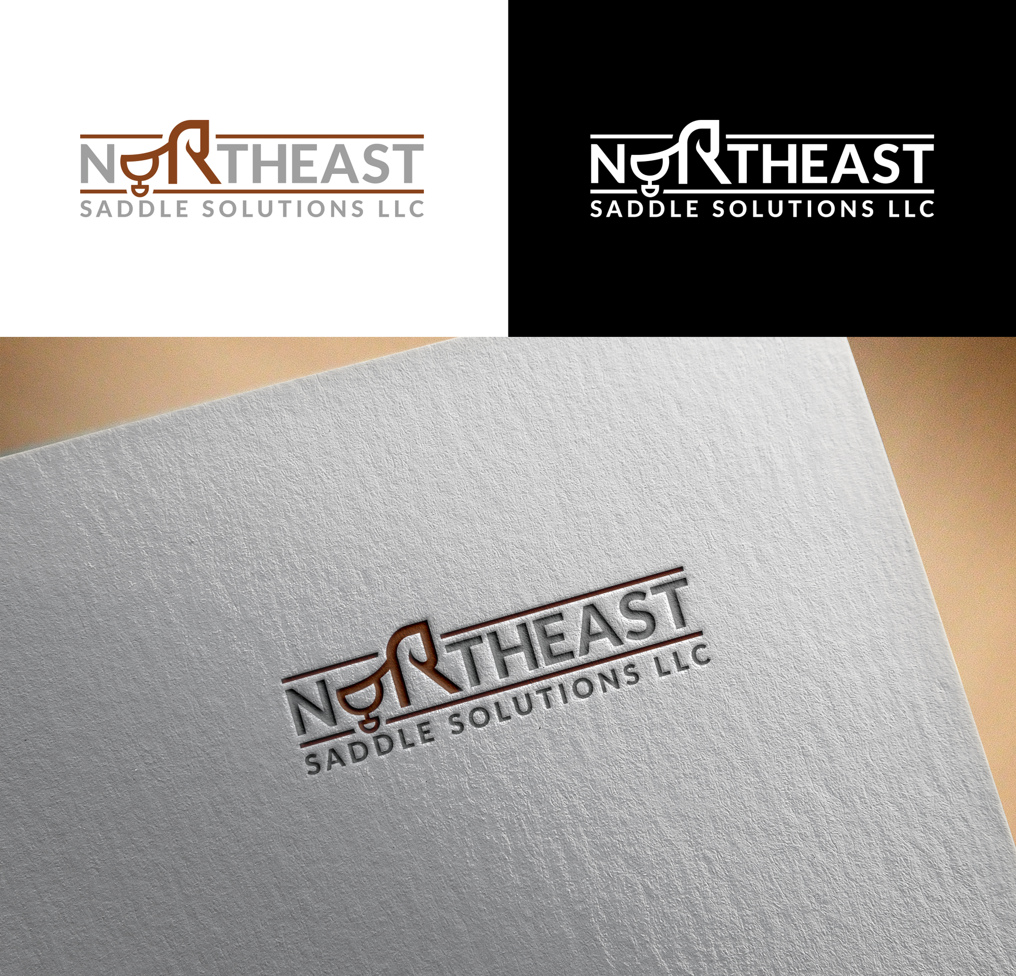 Logo-Design von RA-bica für Northeast Saddle Solutions LLC | Design #32550844