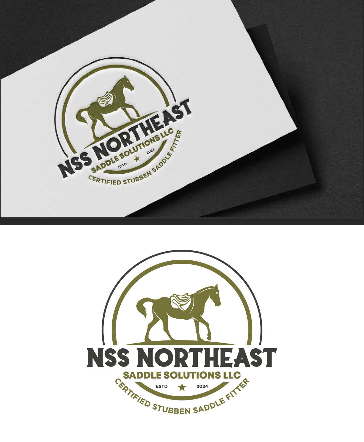 Logo-Design von fly  design für Northeast Saddle Solutions LLC | Design #32554737
