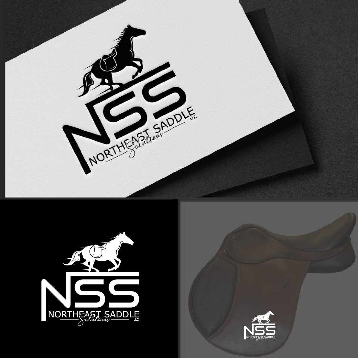 Logo-Design von fly  design für Northeast Saddle Solutions LLC | Design #32554739