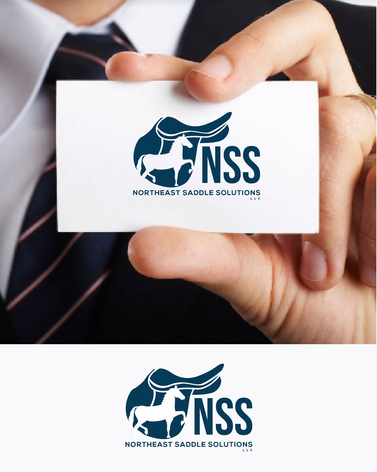 Logo-Design von fly  design für Northeast Saddle Solutions LLC | Design #32554741