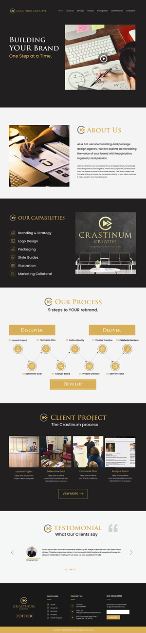 Diseño Web por Creations Box 2015 para ONEELEVEN | Diseño: #32553801