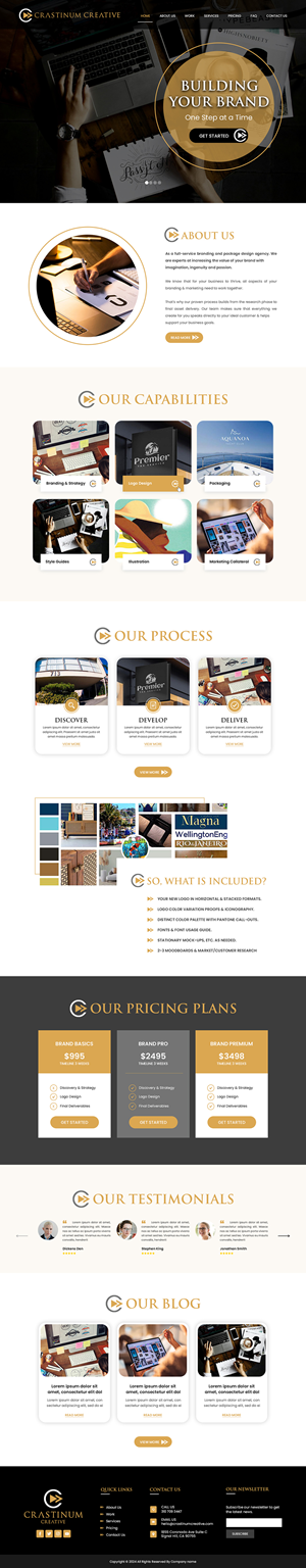 Web Design by Creations Box 2015 for ONEELEVEN | Design #32553802