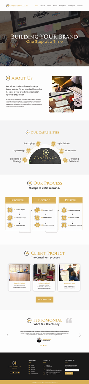 Diseño Web por Creations Box 2015 para ONEELEVEN | Diseño: #32553803