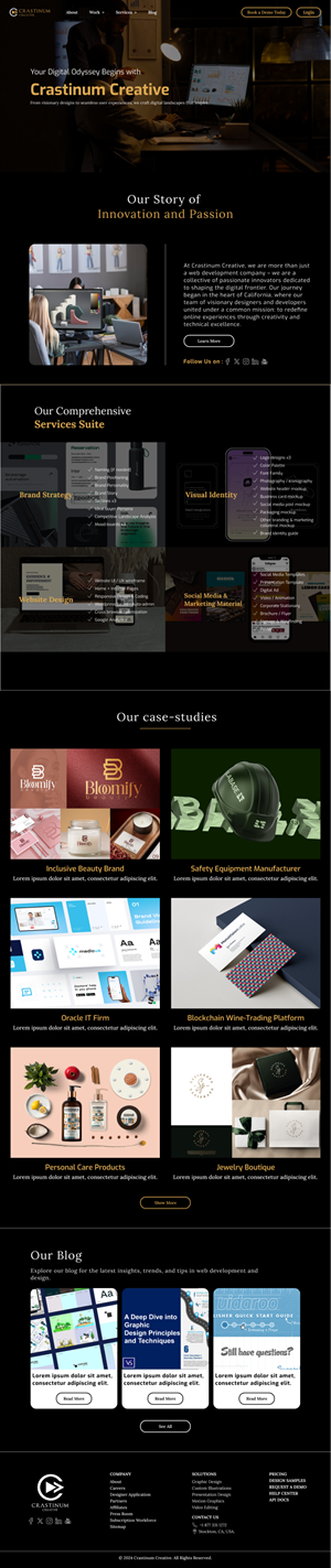 Web-Design von Taufik H für ONEELEVEN | Design: #32596418
