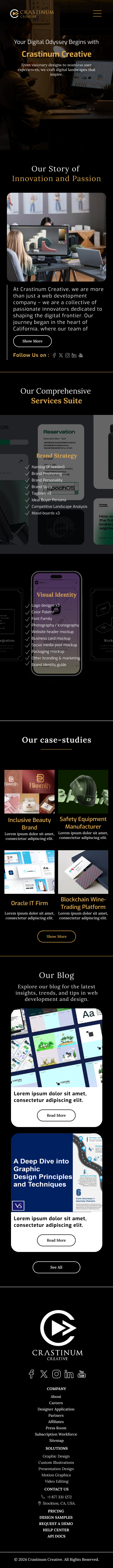 Web Design by Taufik H for ONEELEVEN | Design #32596419