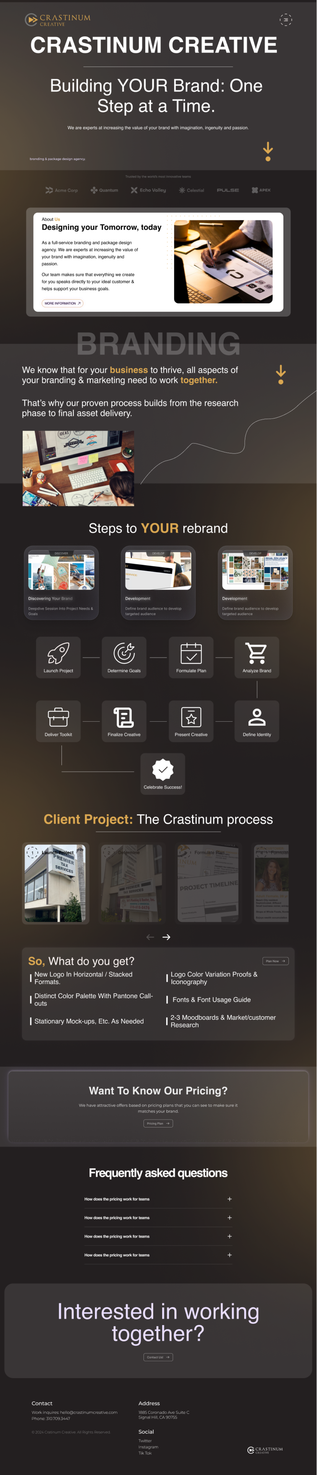 Web Design by Taufik H for ONEELEVEN | Design #32596551