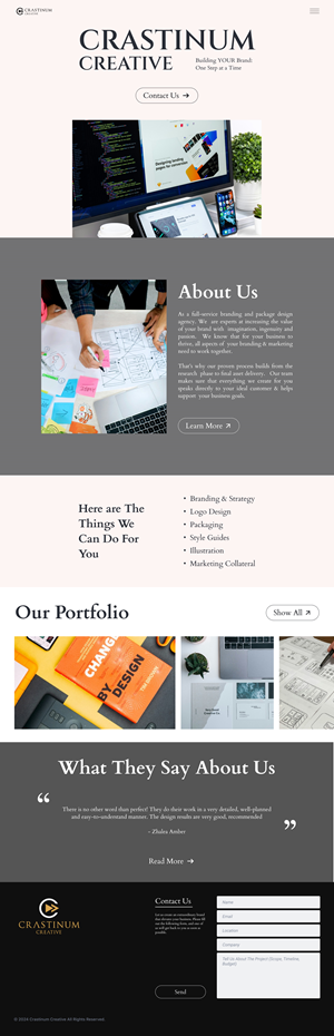 Web-Design von Taufik H für ONEELEVEN | Design: #32596580