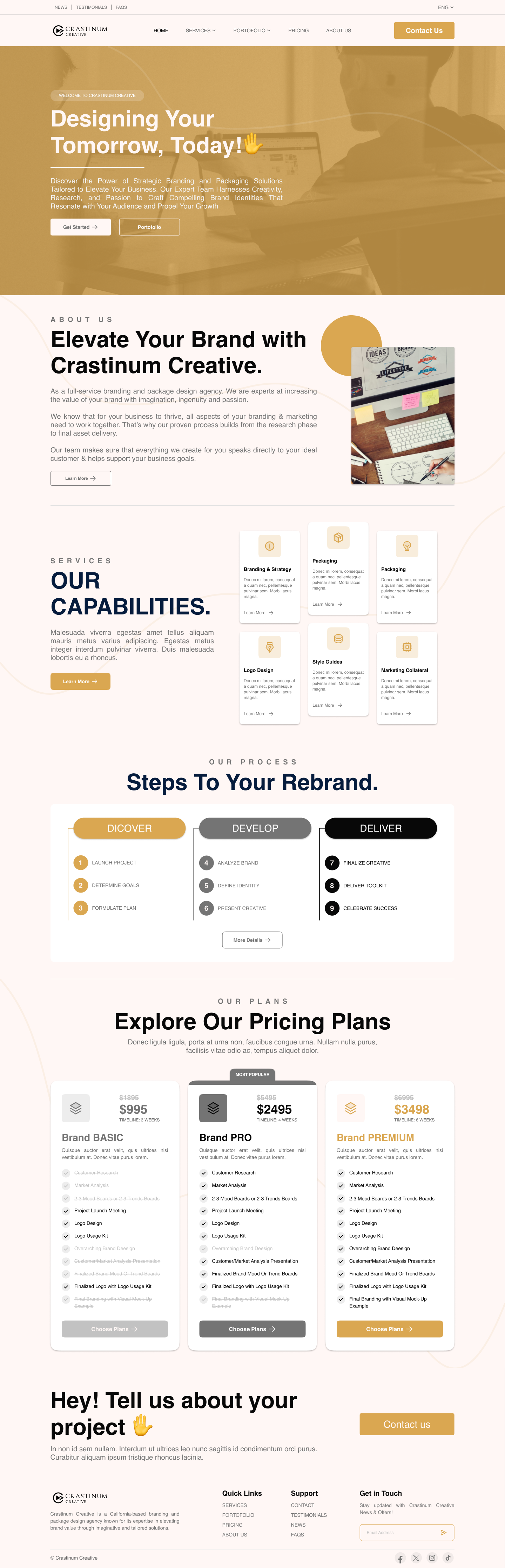 Web Design by Taufik H for ONEELEVEN | Design #32599549