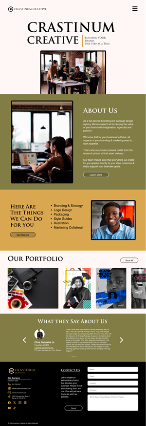 Diseño Web por Taufik H para ONEELEVEN | Diseño: #32606480