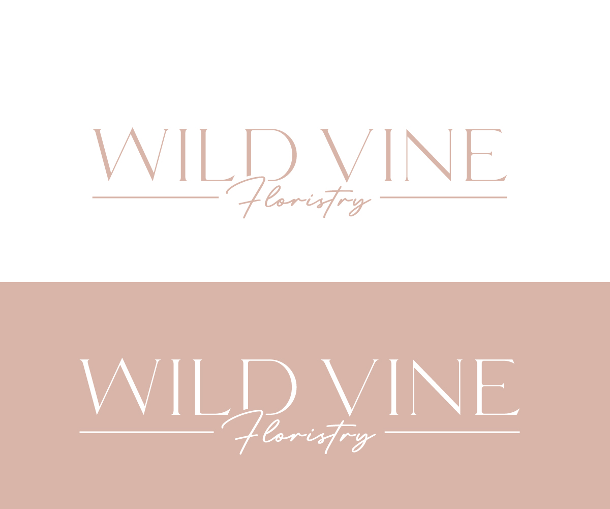 Logo Design by Adi Graphics for Wild Vine Floristry | Design #32560060