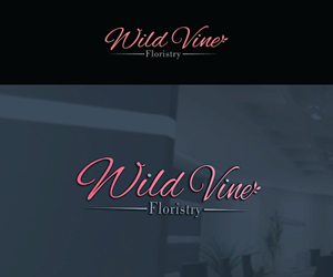 Logo Design by Luckey yaari for Wild Vine Floristry | Design: #32553095