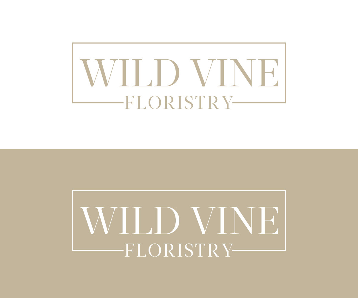 Logo Design by Mejbaul Hasan for Wild Vine Floristry | Design #32555563