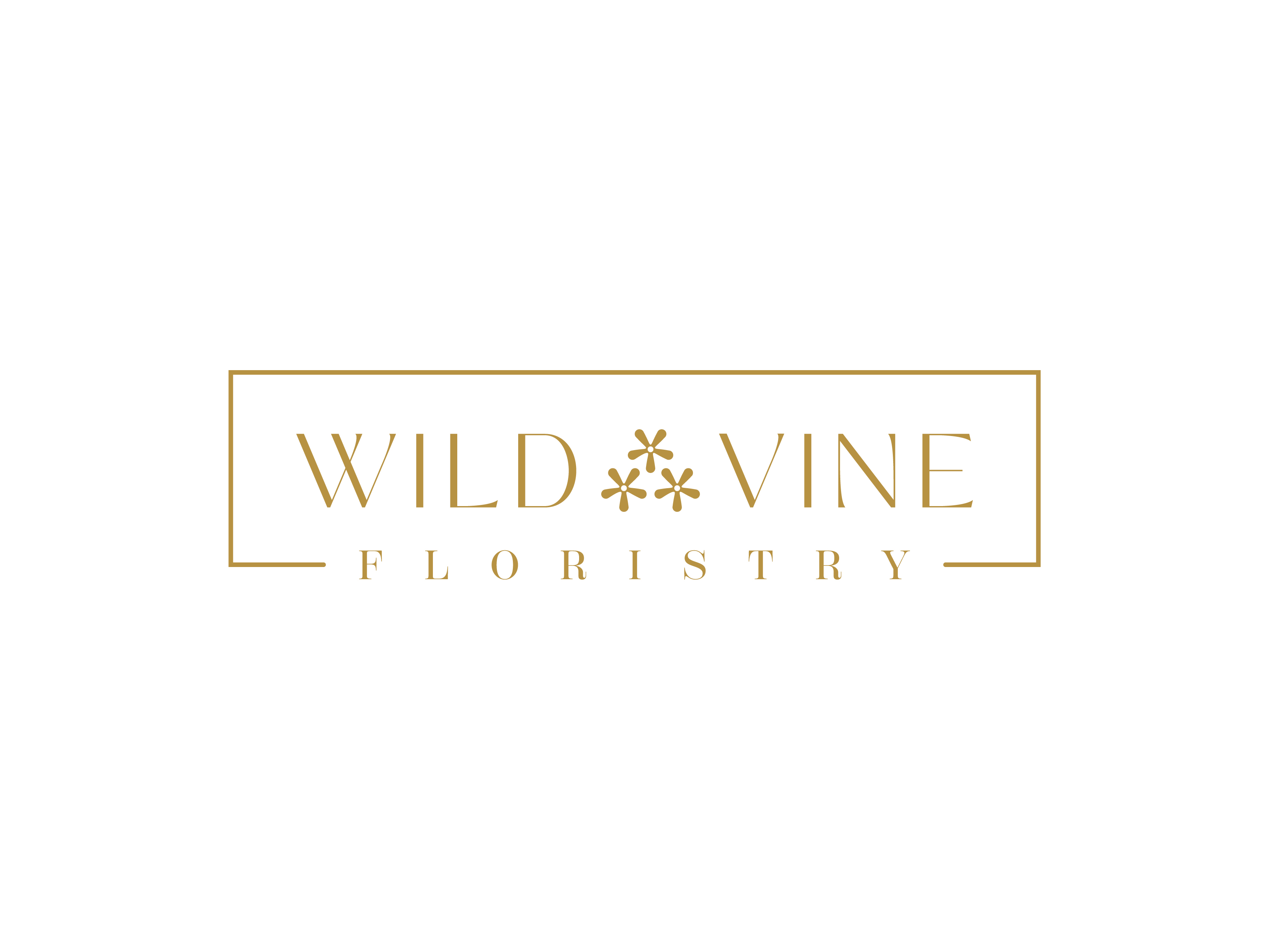 Logo-Design von Lilie für Wild Vine Floristry | Design #32556841