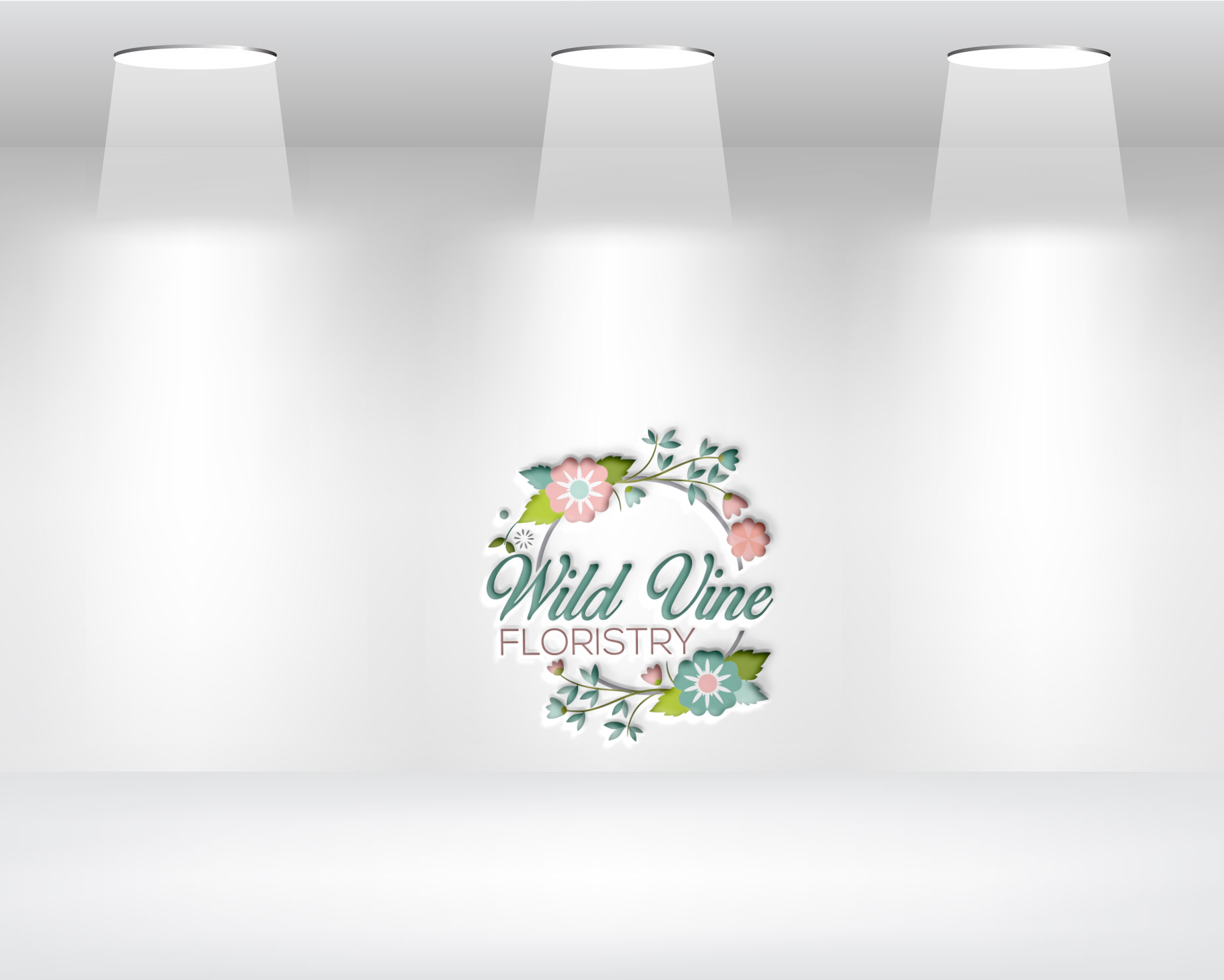 Logo Design by Daniel Khan for Wild Vine Floristry | Design #32552890