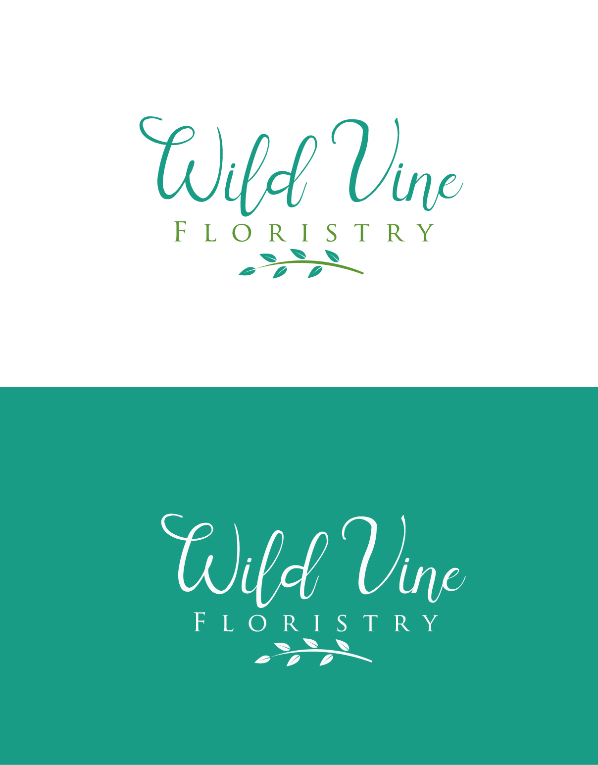 Diseño de Logo por LogoPoko para Wild Vine Floristry | Diseño #32548075