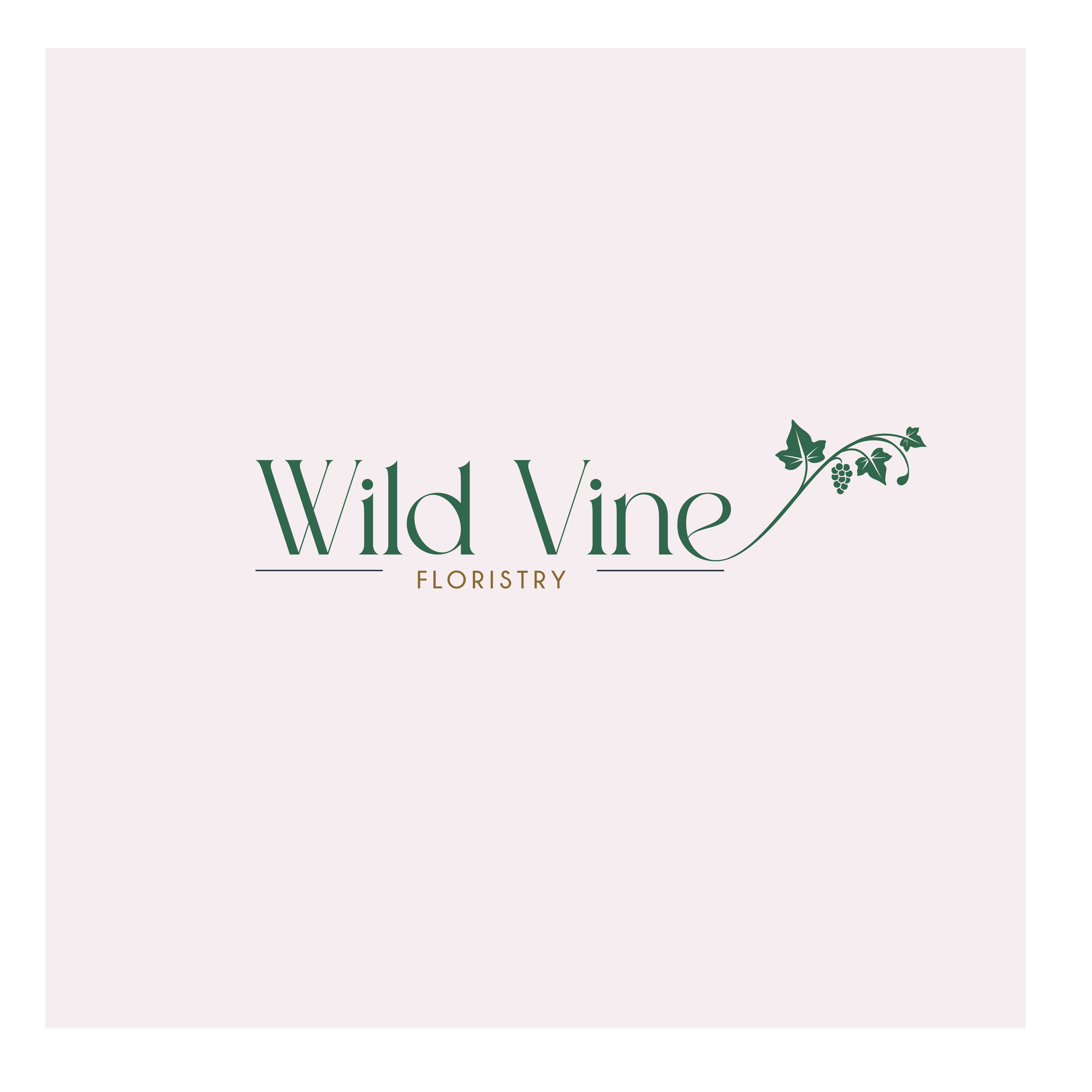 Diseño de Logo por alrey_art para Wild Vine Floristry | Diseño #32548132