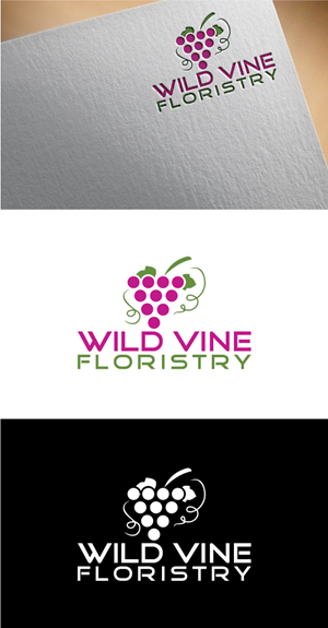 Logo Design by SoltBee for Wild Vine Floristry | Design: #32558217
