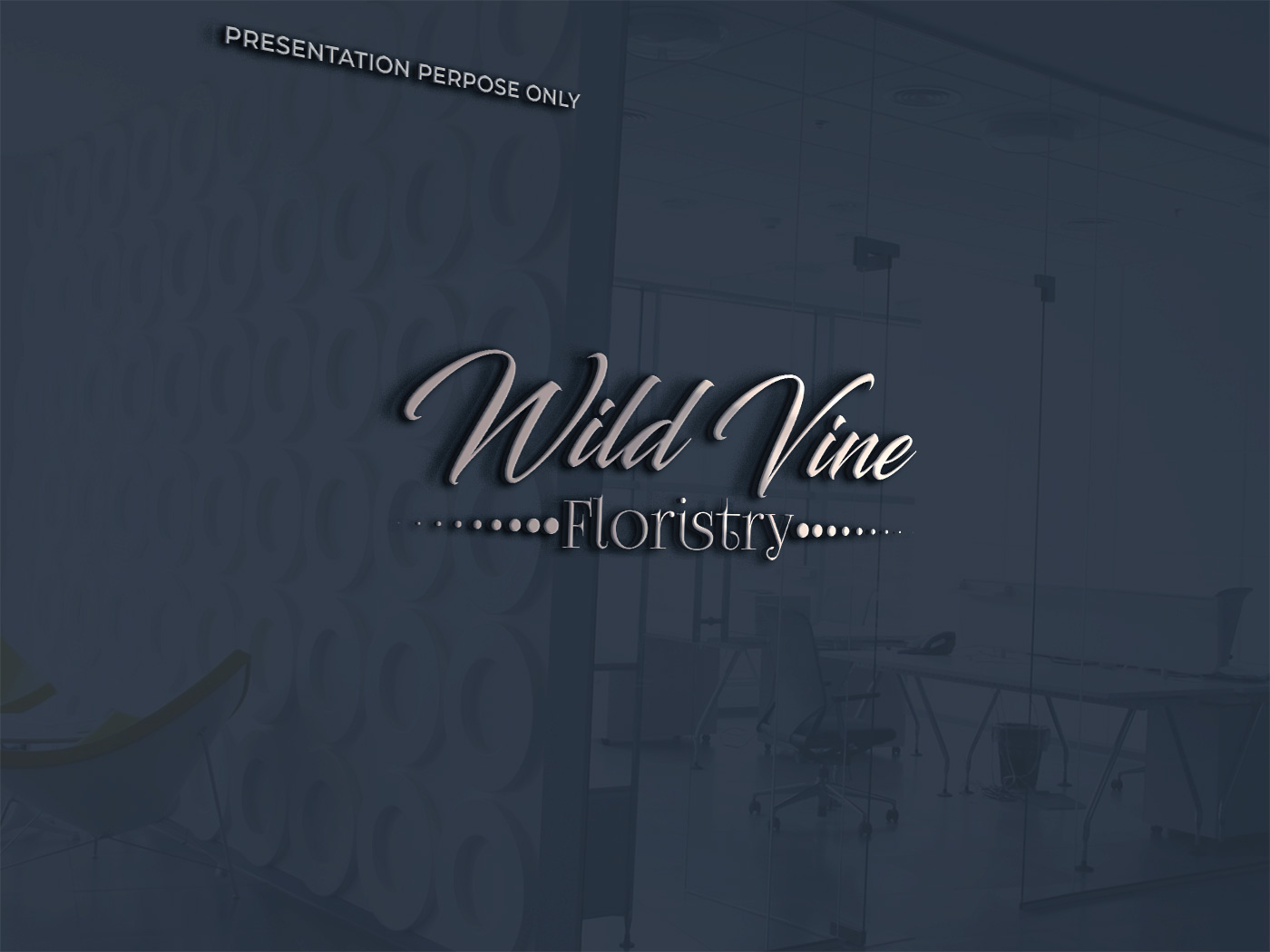 Logo Design by graphics^master for Wild Vine Floristry | Design #32552038