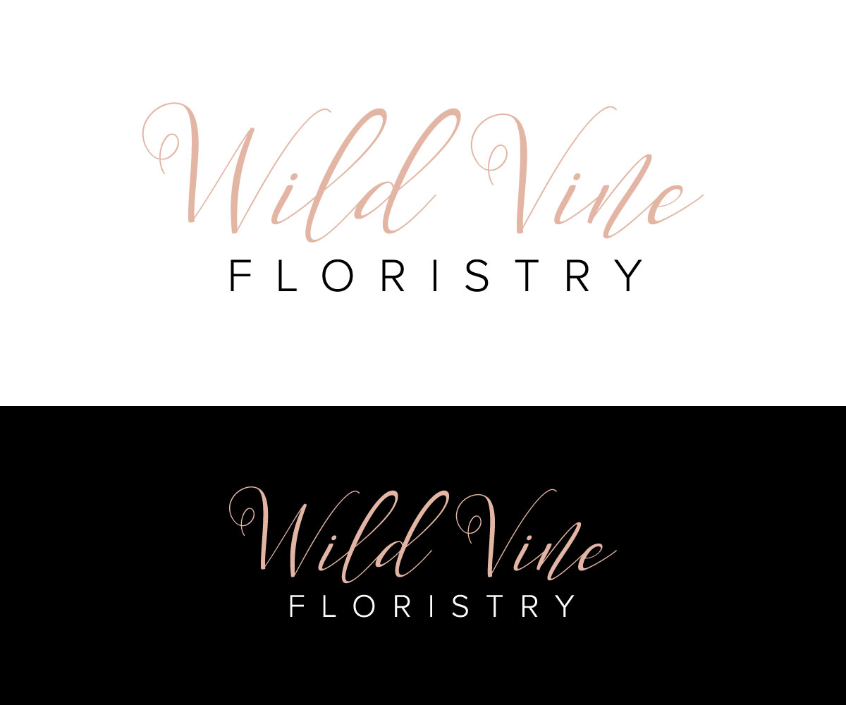 Logo Design by DesignMaker 2 for Wild Vine Floristry | Design #32594721